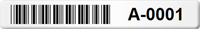 Asset Label, Company Name with Numbering