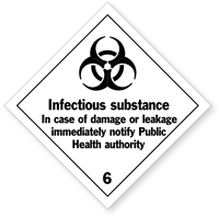 Infectious Substance Label