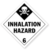 Inhalation Hazard Label