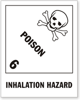 Poison Inhalation Hazard Label