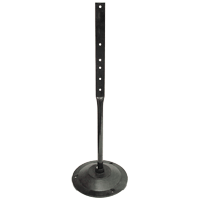 17 in. cast iron base stand with a 48 in. tall post