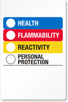 RTK Color Bar Label (write-in space)