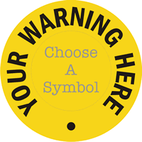 Custom Circle SlipSafe™ Warning Floor Sign