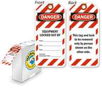 Danger Equipment Locked Out By Tag-in-a-Box