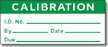 Calibration Quality Control Labels
