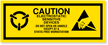 Caution Electrostatic Sensitive Devices Label