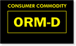 ORM-D Consumer Commodity Label