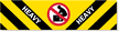 This conspicuous, oversized label helps spares backs and damage claims. Bright yellow and red shipping labels are hard to ignore.