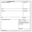 Military Shipment Label