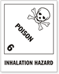 Poison Inhalation Hazard Label