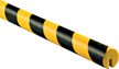 Edge bumper Type B, black fluorescent/ photoluminescent