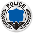 Police Hard Hat Stickers