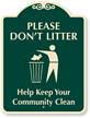 Keep Your Community Clean SignatureSign™