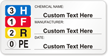 Customizable RTK HMIG Label