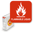 Flammable Liquid (with DOT hazard picto)