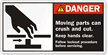 Hand Crush Force Side Label