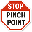 Stop Pinch Point Label