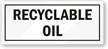 Recyclable Oil Label