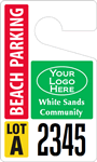 Plastic ToughTags™ for Beach Parking Permits