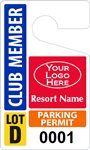 ToughTag™ for Club / Resort Parking Permits