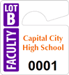 Plastic ToughTags™ Parking Permits, Mini