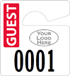 Plastic ToughTags™ Parking Permits, Mini