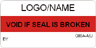 Void if Seal is Broken Label