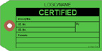 Custom Certified Tag [add your name or logo]