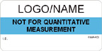Not for Quantitative Measurement Label