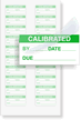 Calibrated: By/Date/Due - Green