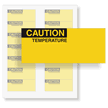 CAUTION TEMPERATURE
