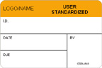 User Standardized Label [add name or logo]