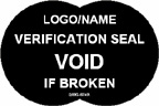 Verification Seal - Void if Broken Label