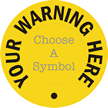 Custom Circle SlipSafe™ Warning Floor Sign