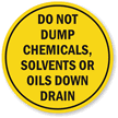 Do Not Dump SlipSafe™ Floor Sign