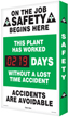 On the Job Safety Begins Here Sign