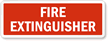 Fire Extinguisher Sign