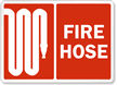 Fire Hose Sign