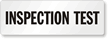 Inspection Test