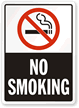 No Smoking (symbol) Sign