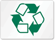 Recyclable Symbol Sign