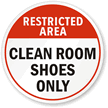 Restricted Area SlipSafe™ Floor Sign