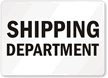 Shipping Department