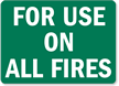 For Use On All Fires
