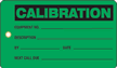 Calibration Plastic Tags, Vinyl Inspection Tag