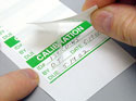 Self-Laminating Calibration Labels