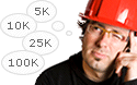 Need over 10,000 labels? The traditional favorite, flexographic labels remain the most affordable option.
