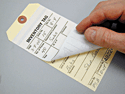 Inventory tags are used to record counts, track defects and more.