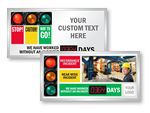 Big Stoplight Scoreboards