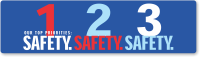 Our Top Priority Safety Bumper Stickers